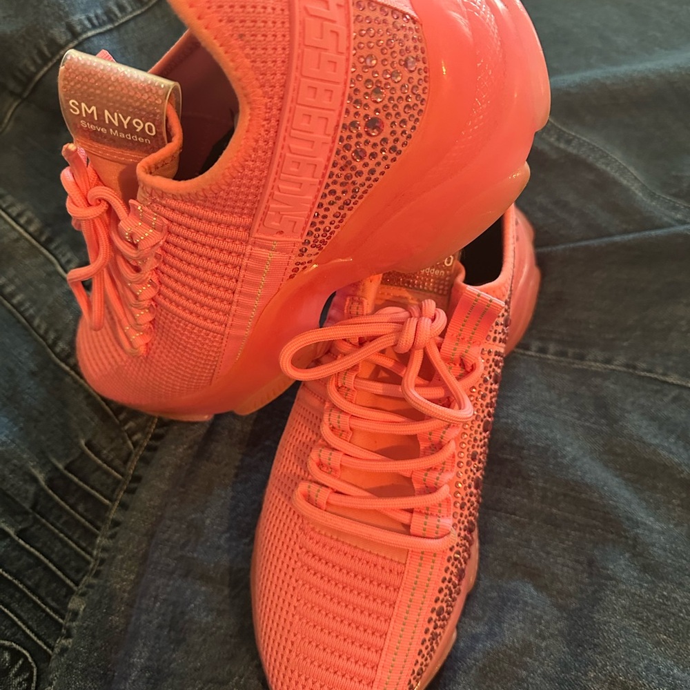 Steve Madden Neon Pink Women's Sneakers